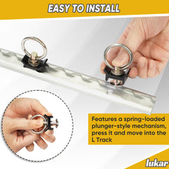 lukar side profile highlighting aluminum base durability and light weight