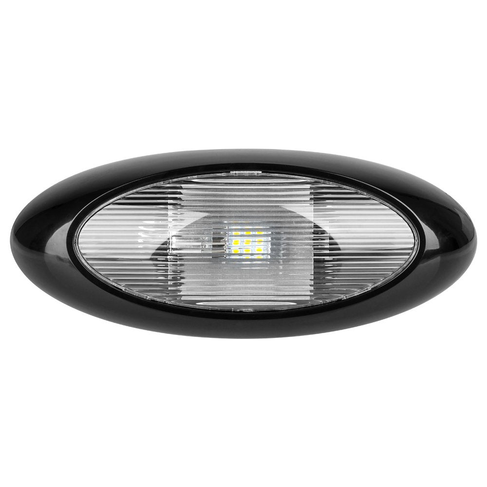 Lumitronics front view showing clear-lens and even illumination benefit