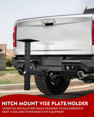 Lupar side profile installed in a 2-inch receiver showing secure fit and torsional stability