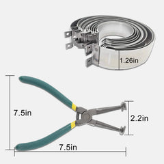 LUTIFIX installer pliers detail with ergonomic grip for safer ring installation