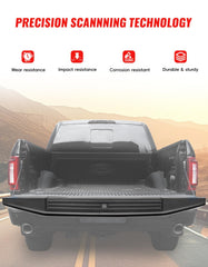 LUXEMOTO installed on Ford F150 rear demonstrating seamless factory fit
