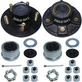 LUXTRKSTO front view of hub kit showing complete assembly and quick install benefit