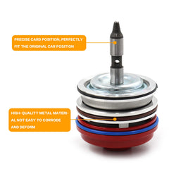 LVOUP servo piston cover closeup highlighting seal area for reliable pressure