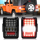 LX-LIGHT front view tail lights showing modern styling and clear visibility