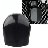 Lynlane gloss black horn cover front view showing sleek styling and improved appearance