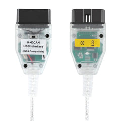 LZLRUN cable connected to BMW diagnostic port enabling full troubleshooting