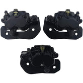 M MATI front calipers packaging showing secure box and contents benefit: safe delivery