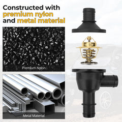 M MATI thermostat close-up of valve and spring for consistent operation
