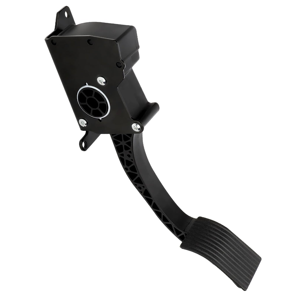 M MATI throttle pedal front view showing design and fitment benefit