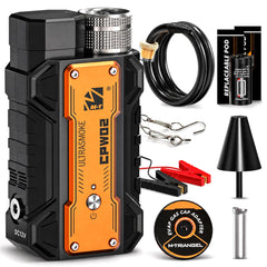 M-T smoke machine front view showing controls and durable housing for reliable diagnostics