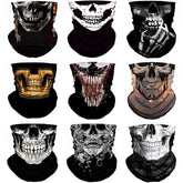 M-YOUNG front packaging showing nine skull gaiters and set benefit