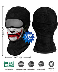 M-YOUNG balaclava next to hand showing compact, packable size benefit