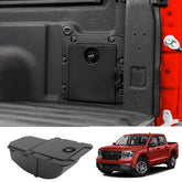 Mabett front view of bed storage bin showing sleek fit and low profile
