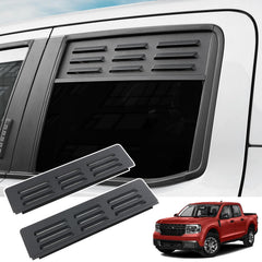 Mabett front view of rear vent showing sleek fit and improved airflow