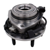 MACEL front hub assembly front view showing mounting flange and studs for direct fit