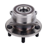 MACEL front wheel hub assembly front view showing flange and mounting points for confident fit