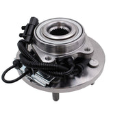 MACEL front wheel hub assembly front view showing precise fit and smoother ride