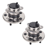 MACEL front view of rear hub assembly showing mounting face and studs, ensures correct fit