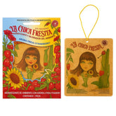 MACUSA La Chica Fresita front packaging showing strawberry artwork and value pack