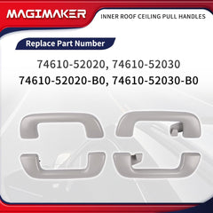 Magimaker handle installed on front seat pillar showing restored support