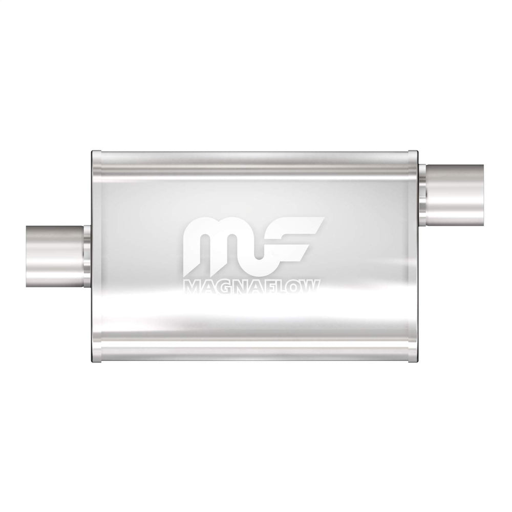 MagnaFlow 11226 front view showing inlet and outlet, highlights fit versatility