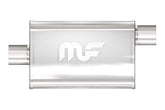 MagnaFlow 11229 front view showing oval canister and inlet for clear fit assessment