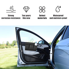 Mandark installed in car window armrest demonstrating accessible storage while driving
