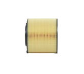 Mann Filter front view showing exact OE-fit and easy installation benefit
