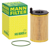 Mann Filter front view packaging showing part and fitment benefits