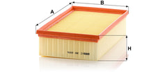 MANN-FILTER gasket close-up showing seal profile for leak-free protection