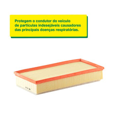 Mann Filter embossed pleat close-up highlighting durable media and high dirt capture