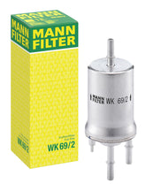 MANN-FILTER WK 69/2 front view showing durable housing and connection ports for reliable sealing