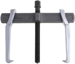 MANNIFEN front view of 8-inch two-jaw puller showing sturdy frame and jaws for reliable extraction