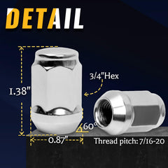 Mardarth close-up of threads and 60° conical seat for secure fitment