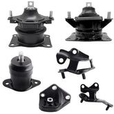 Mardarth front view of full mount kit showing all six pieces and easy replacement benefit