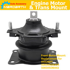 Mardarth side profile of engine mount highlighting mounting points for secure engine support