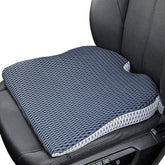 MargGona front view on car seat showing ergonomic lift benefit
