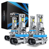 Marsauto front packaging showing four-bulb pack and model info for quick selection