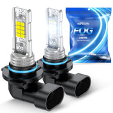 Marsauto H10 front packaging showing two bulbs and key specs for easy selection