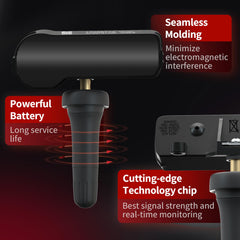 Marsflex sensor installed on rim demonstrating secure fit and compatibility