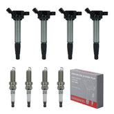 Marsram front package showing coil and spark plug kit for easy replacement