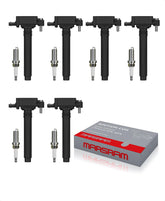 Marsram front packaging showing six coils and six plugs for quick identification and value