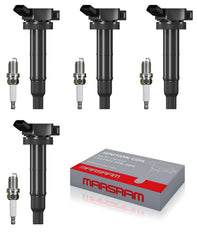 Marsram front packaging showing UF333 kit and included four coils and plugs benefit reliability