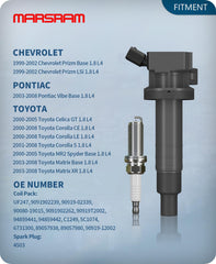 Marsram ignition coil closeup highlighting epoxy housing and durable copper windings