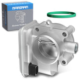 Marsram throttle body front view showing clean fit and OE-style ports for reliable replacement