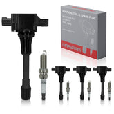 Marsram ignition coil UF549 front view showing fit and connector benefits