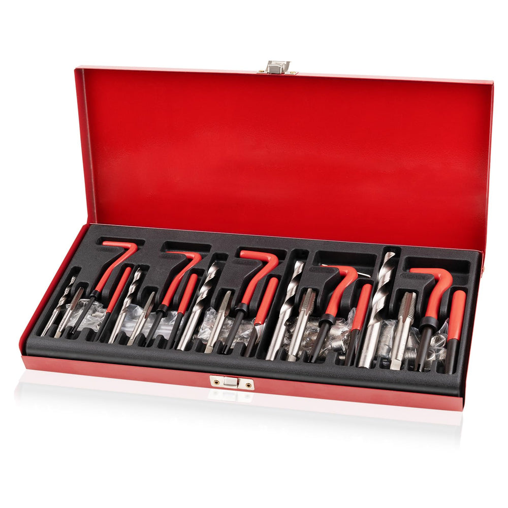 Marvelity kit case open showing organized pieces and quick selection benefit