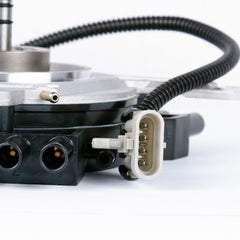 MAS distributor close-up of electronic module with tested components for consistency