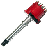 MAS distributor front view showing red cap and mounting for accurate fit