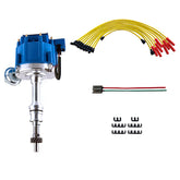 MAS HEI kit front assembly showing cap rotor and wires for reliable ignition
